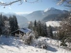 Chalet and views in winter Chalet and views in winter